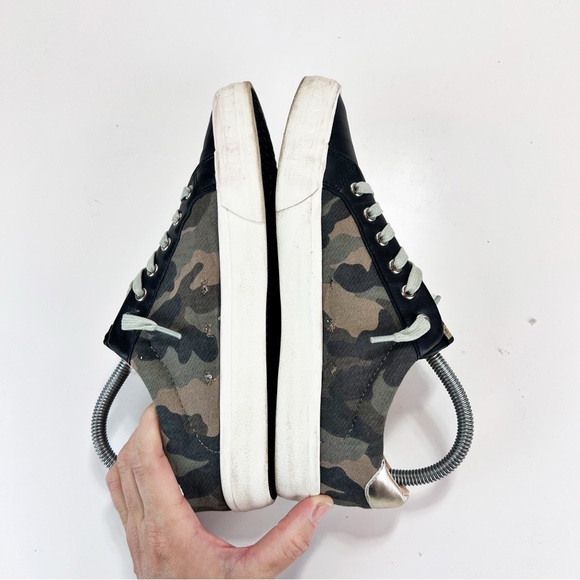 Vintage Havana Dina Sneaker Army Multi Sz 8 Green Camo - Picture 7 of 10